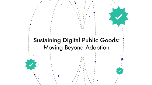 How Do We Ensure that DPGs are Not Just Adopted, but Sustained as Well?